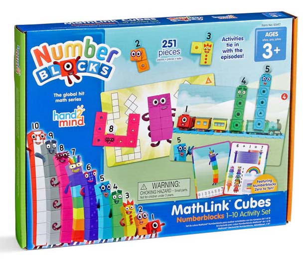 Education Insights - Bộ học toán Mathlink Cubes Numberblocks số đếm 1-10
