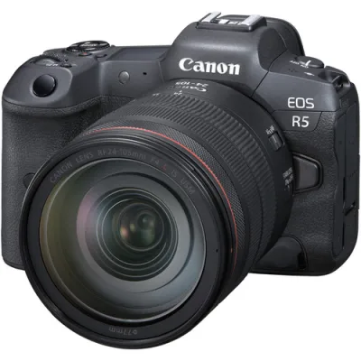 [SPECIAL PRICE] Canon EOS R5 Mirrorless Digital Camera with RF 24-105mm [Free Sandisk CF Express 512GB & Card Reader]