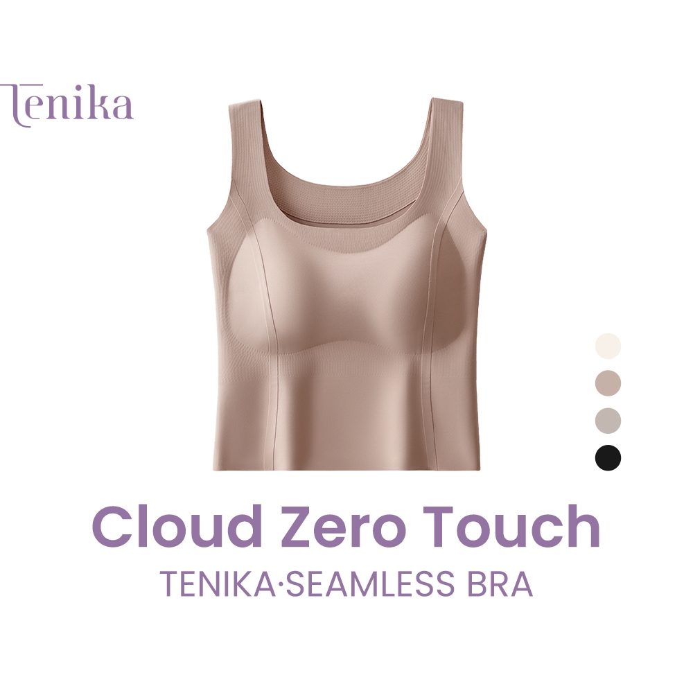 TENIKA Women'S Soft Slim Comfortable Tank Tops High Elastic Sweat Absorption Sponge -013 ราคา 395 บาท*ส่งฟรี