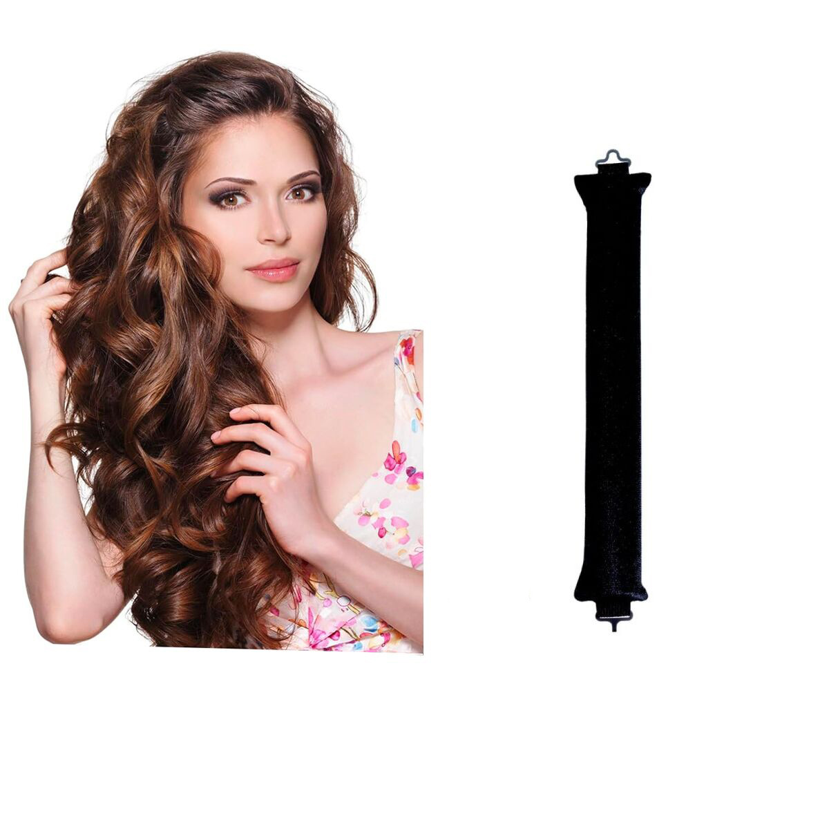 Heatless Hair Curler Sleep Curly Hair Stick Flexi Rods With Hook Sleep Curling Iron No Heat Curlers Overnight Heatless Curls - 9