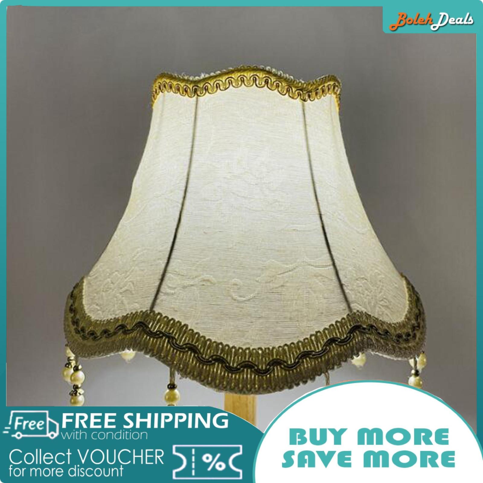BolehDeals Fabric Lampshade Pendant Lamp Shade for Outdoor Restaurant