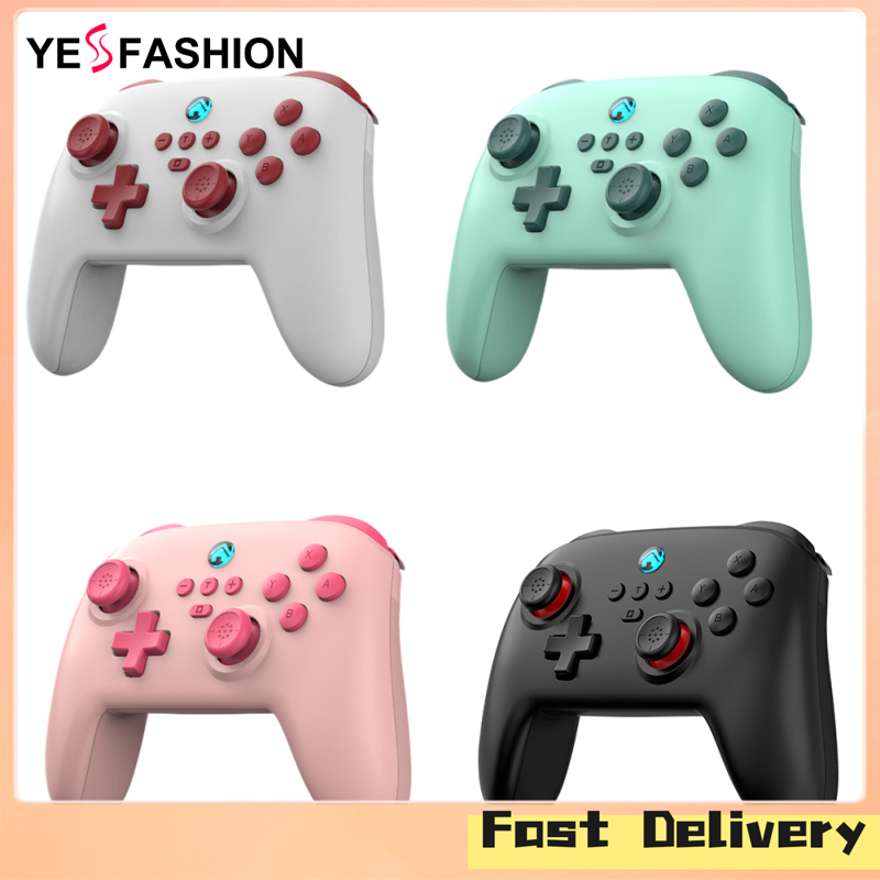 Broadfashion new！S11 Games Controller Wireless Rechargeable Handheld Controller With Vibration Motors Compatible For Switch Pro Console ราคา 363 บาท*ส่งฟรี