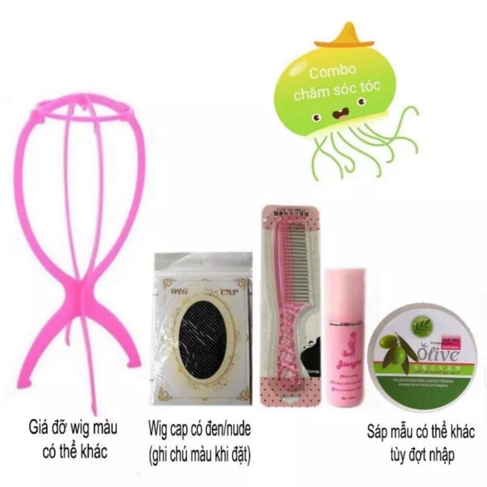 Wig/Tóc giả Shinobu/Kanroji/Rengoku/Tomioka/Muichirou/Nezuko - Demon Slayer:Kimetsu