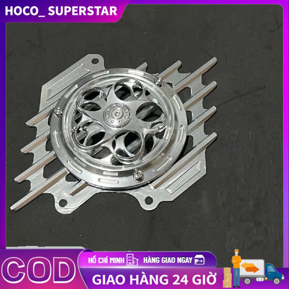 Water Tank Cover for Ab/Vairo/Click 125/150 (2 Valves) Cnc Aluminum + 3D Cnc Radiator Fan Giá 376,800 Đồng*Miễn phí vận chuyển