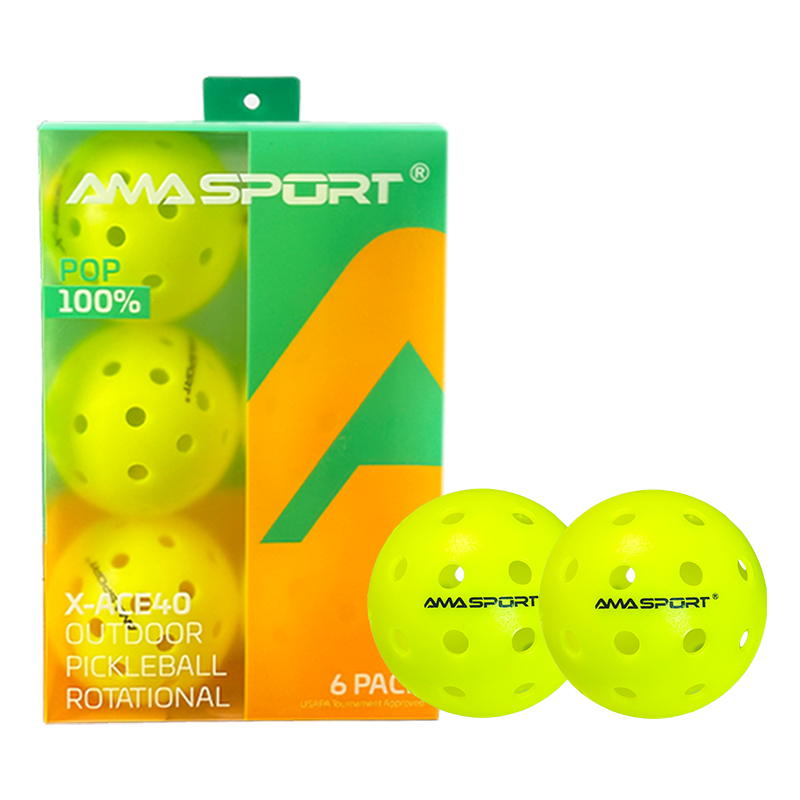 12PCS Pickleball Balls, USAPA Approved Pickleballs,40 Holes Outdoor Pickleball Balls High Elasticity Pickle Balls For All Style Pickleball Paddle I.438918643