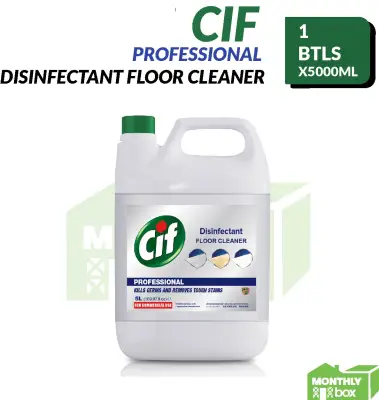 CIF Professional Floor Cleaner Disinfectant WITH FREE PUMP (5000 ML)