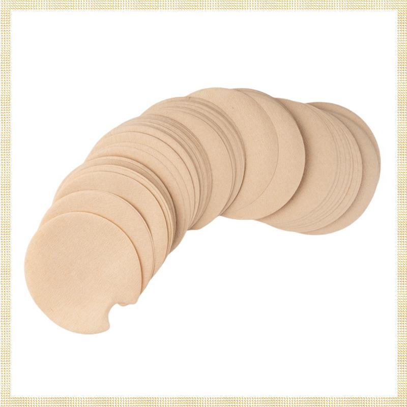 (IENF) 100Pcs Disposable Coffee Filter Paper for Capsule, Replacement Coffee Filter Paper Liner, Refillable Capsule