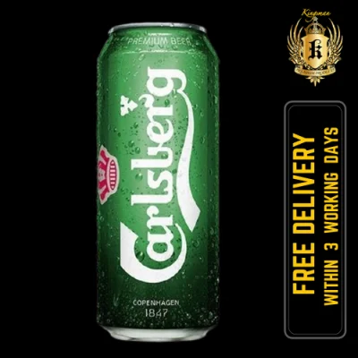 Carlsberg Beer 24 x 490ml Can (BBD: Aug 2022)