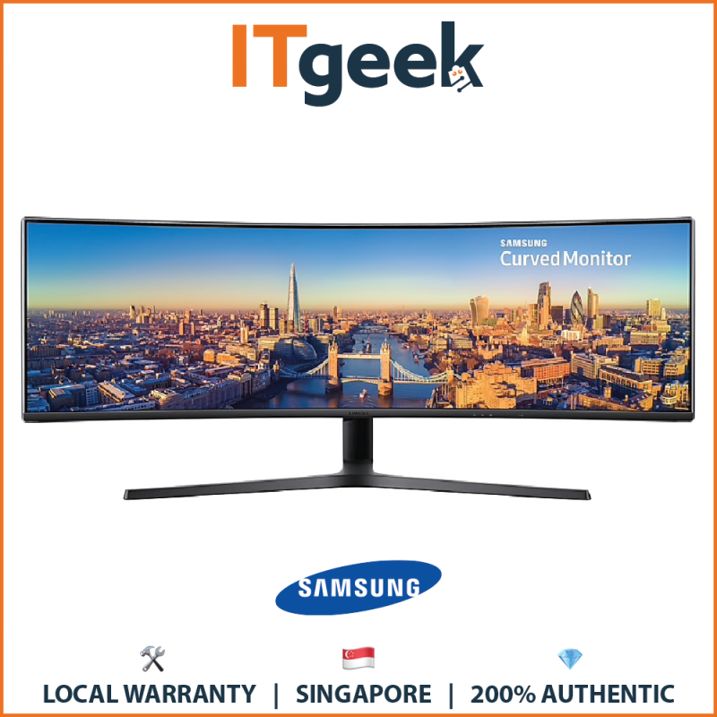 Samsung 49 LC49J890 Curved Monitor with Super Ultra-wide screen Singapore