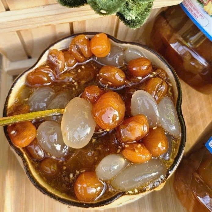 Combo 1kg1 2 Hộp Me Hạt Dẻo Rim Hạt Đác Ăn Vặt