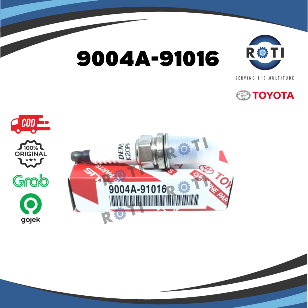 BUSI K20PR-U AVANZA F602 TOYOTA 9004A-91016 Harga 32,290 rupiah*Gratis Ongkir