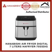 COD Hanabishi Air Fryer Digital 7 Litro Hafryer-70Ssdig