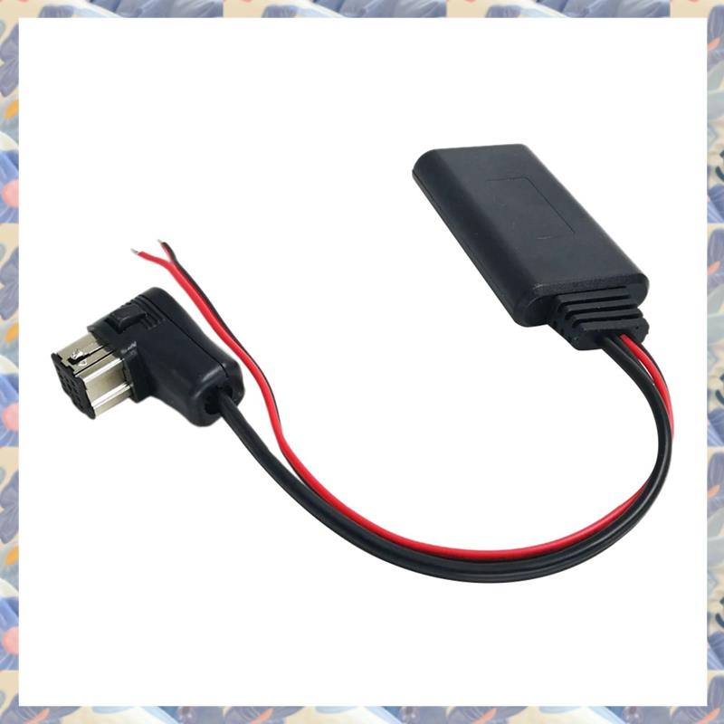 (ZIKF) 1 Piece Bluetooth 5.0 Auxiliary Input Wireless Audio Cable Adapter Black Plastic Automotive S