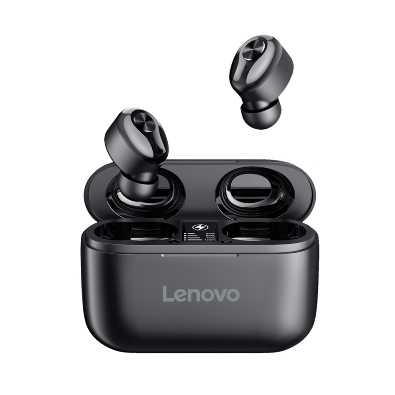 Tai nghe không dây Lenovo HT18 BT5.0 Tai nghe nhét trong tai Màn hình LED / Giảm tiếng ồn / Âm thanh nổi HiFi / Cuộc gọi hai bên / Ngân hàng điện 1000mAh / Tai nghe trình điều khiển 8mm với Tai nghe Mic Tương thích với Điện thoại thông minh
