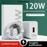 STAR FRUIT Bộ sạc sạc siêu nhanh Android 66W/120W phù hợp với giao diện Loại C