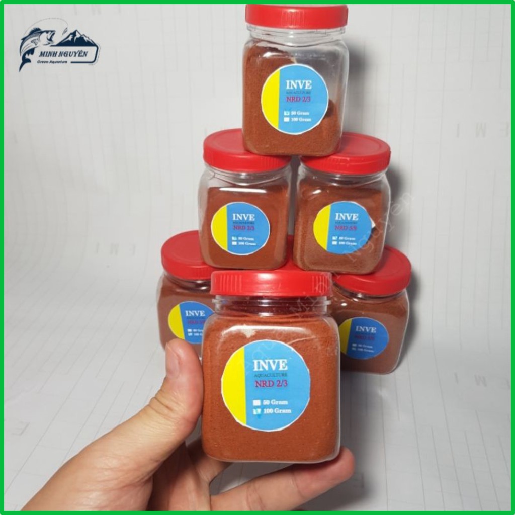 Cám Cá Thái INVE 2/3 Thức ăn cho cá bột guppy beta bảy màu Cám Thái cao cấp cho cá cảnh