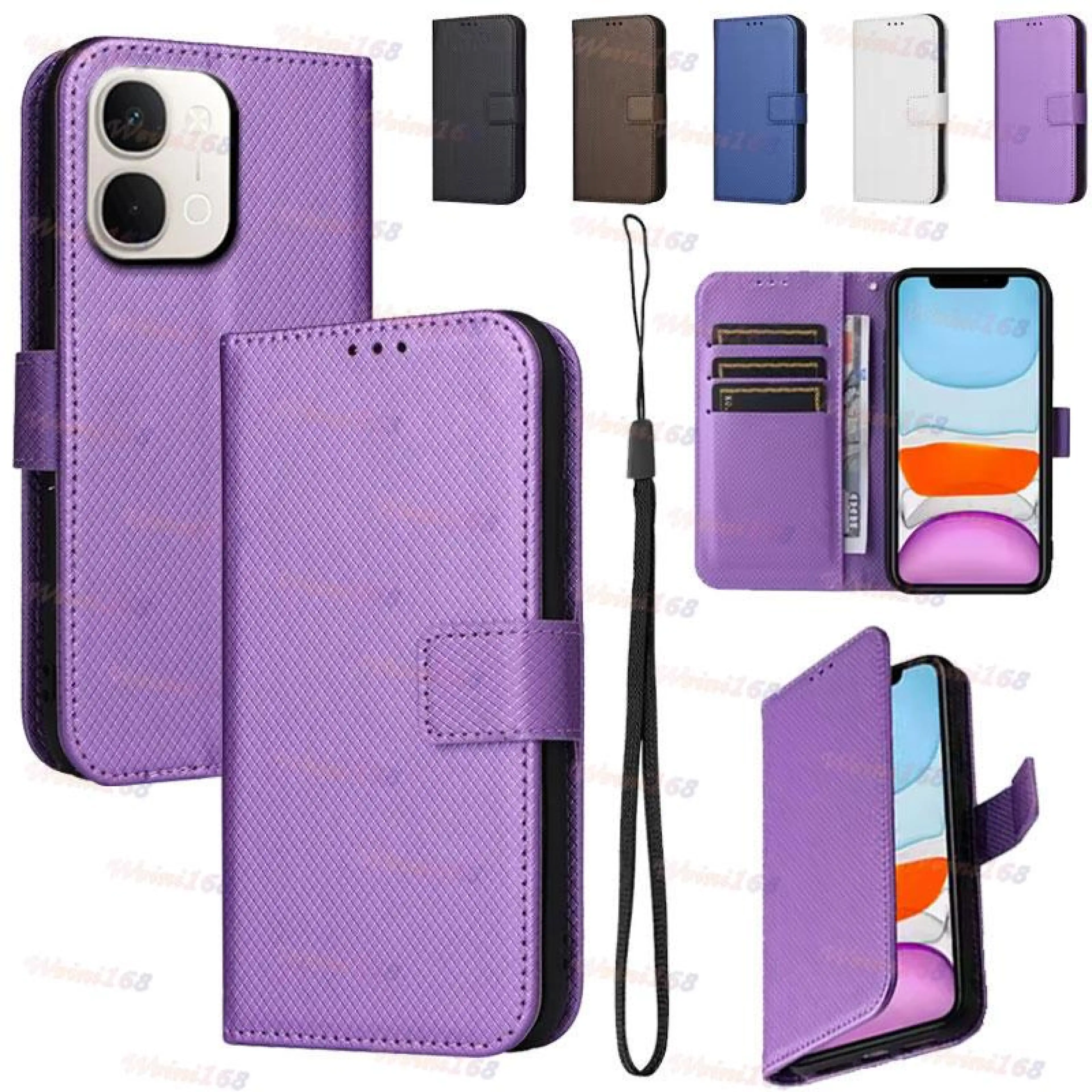For vivo Y31d 2026 Flip Leather Phone Case For Vivo Y31d Y31d Pro Y31 Y21 d Y11 Y11d Y05 Vivo Y31d 4G 5G Bracket Casing Shockproof Back Cover