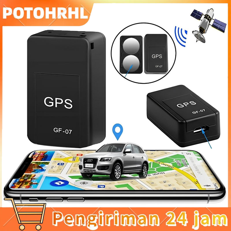 GF07 car GPS Tracker mini miniature smart locator real time tracking device anti lost support Harga 52,500 rupiah*Gratis Ongkir