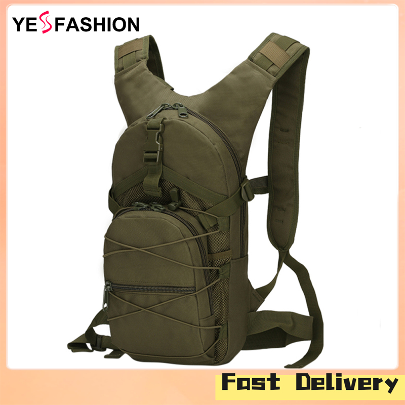 Yesfashion Store IN stock 15L Waterproof Bicycle Backpack Hiking Outdoor Camping Lightweight Backpack