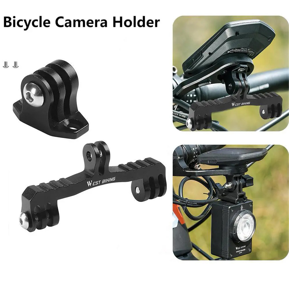 Bicycle Computer Camera Holder Aluminum Alloy Bike Handlebar Camera Stand