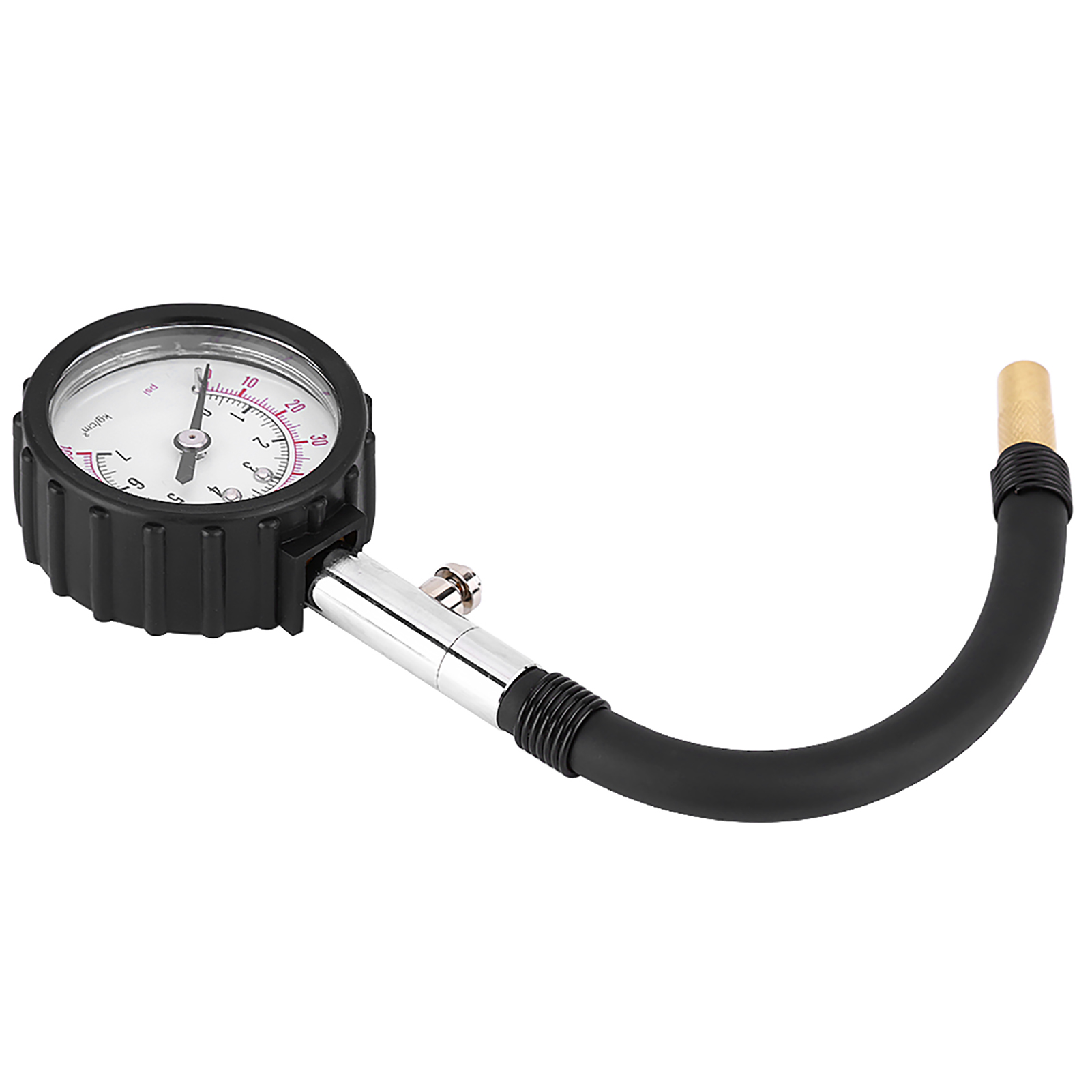 Áp suất lốp kiểu thép không gỉ hợp kim lốp xe vỏ xe áp suất lốp Đồng hồ đo Tester cho xe ô tô xe tải xe mô tô lốp xe đạp dụng cụ sửa chữa áp suất lốp Gauge kỹ thuật số áp suất lốp Gauge