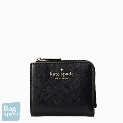 [Authentic & Brand New] Kate Spade Small L-Zip Bifold Wallet Cameron/Staci [Gift Receipt Provided] [NEWIN]