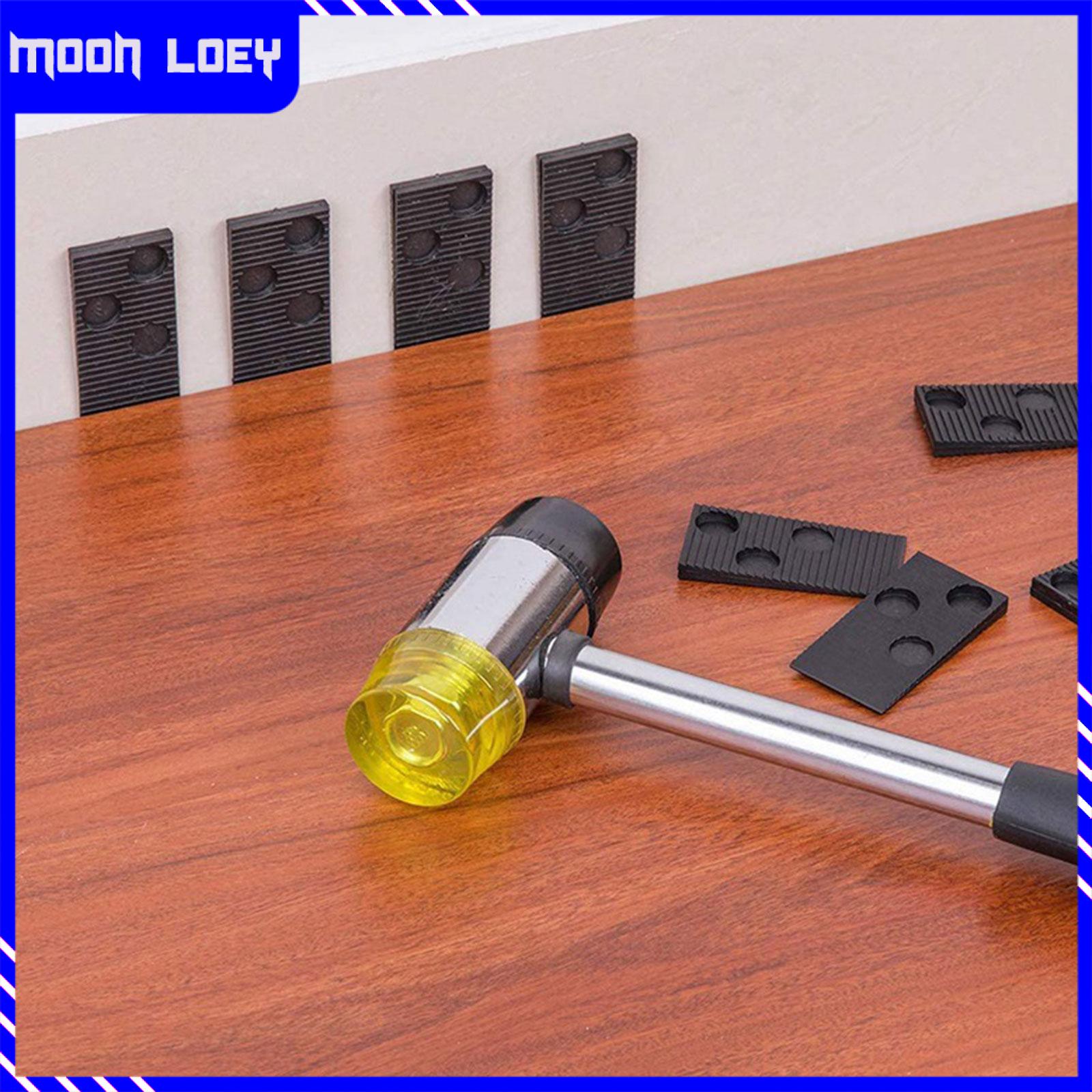 Moon loey 33 chiếc sàn gỗ bộ dụng cụ lắp đặt tay cầm chống trượt dễ sử dụng 30 miếng đệm
