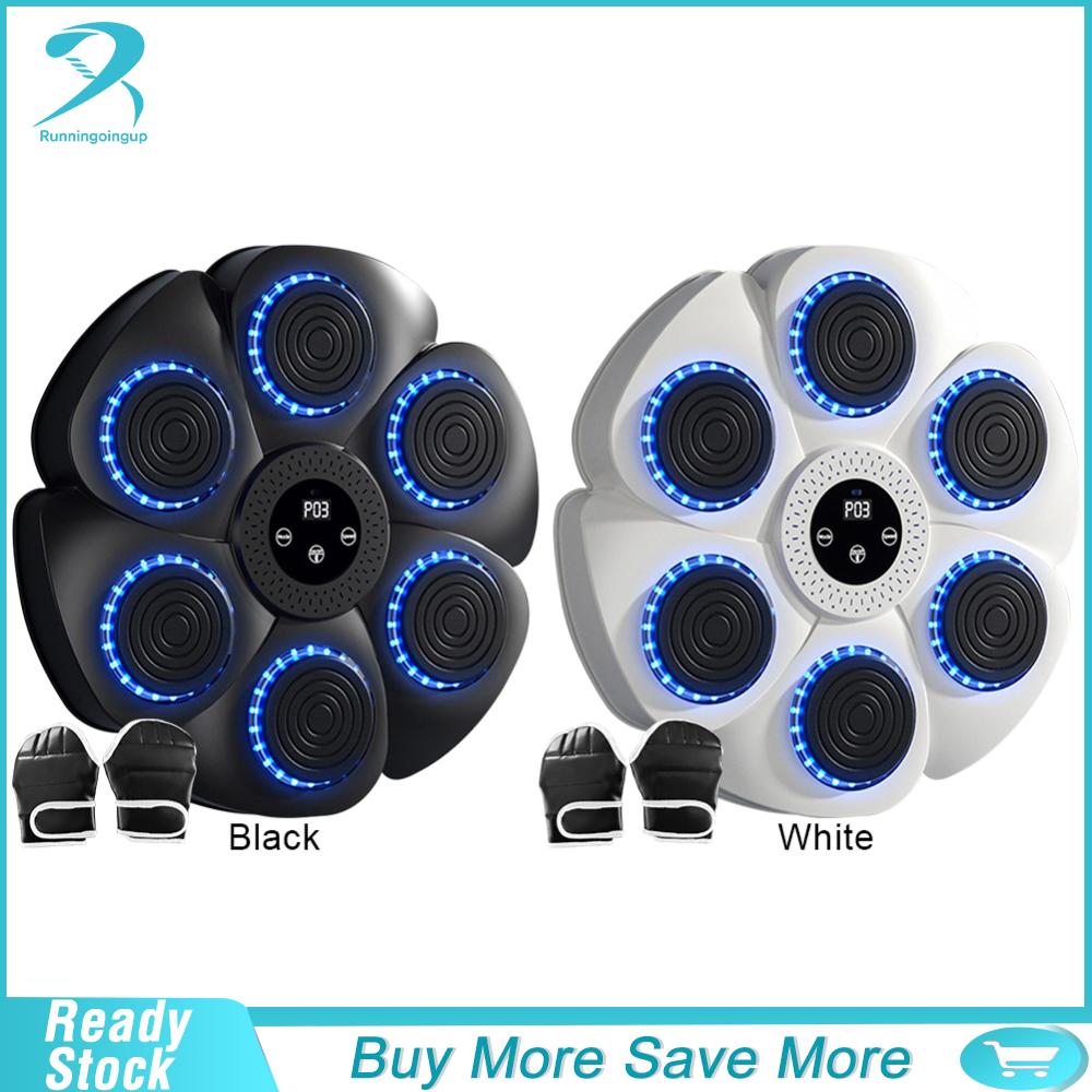 【New Arrival】Music Boxing Machine Music Boxing Puncher Adjustable Workout Boxing Target Machine Wall Mounted with Gloves for Home Gym ราคา 2,378 บาท*ส่งฟรี