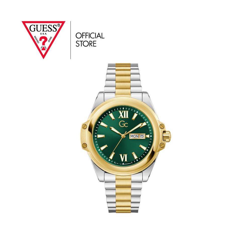 GUESS นาฬิกาข้อมือ รุ่น Gc Bolt Z60002G9 สีเงินและทอง ราคา 10,450 บาท*ส่งฟรี