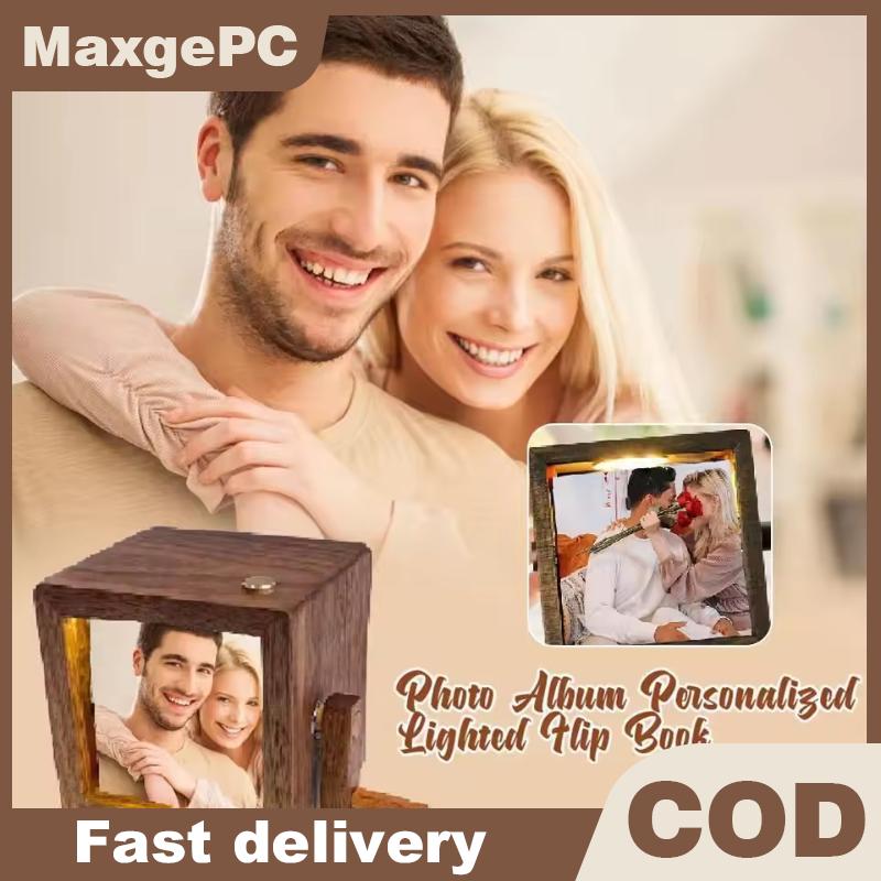 MaxgePC Sáng tay quây ảnh lật cuốn sách khung 8 16 hình ảnh tay chuyển động trang-quay máy ảnh trang trí dễ dàng để cài đặt Giá 237,546 Đồng*Miễn phí vận chuyển