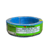 THAI YAZAKI สายไฟ THW 2.5 Sqmm. มีสีให้เลือก ของแท้100% ม้วนละ 50เมตร ม้วนเต็มตัดตรงจากโรงงาน
