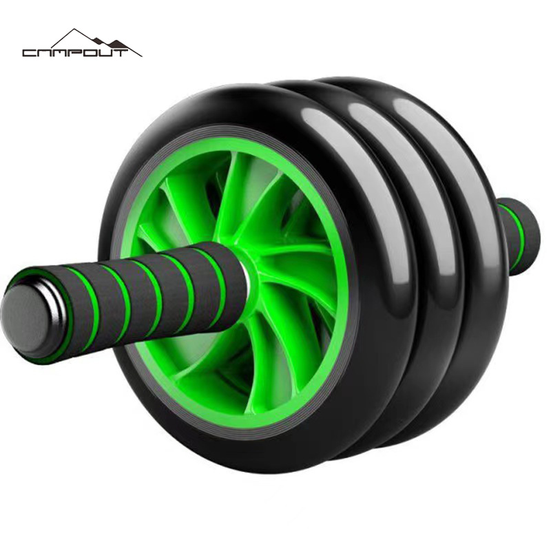 【Cắm trú  bánh xe thể dục cho nam và nữ, sử dụng tại nhà, tập luyện cơ bụng, thiết bị tập thể dục lăn, bộ kết hợp thu nhỏ và giảm béo bụng