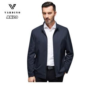 Áo khoác nhẹ nam công sở VARDINO cao cấp cổ đứng, áo khoác nam trung niên dáng suông, séc chống kẹt gỉ có 2 túi trong AK20 thumbnail