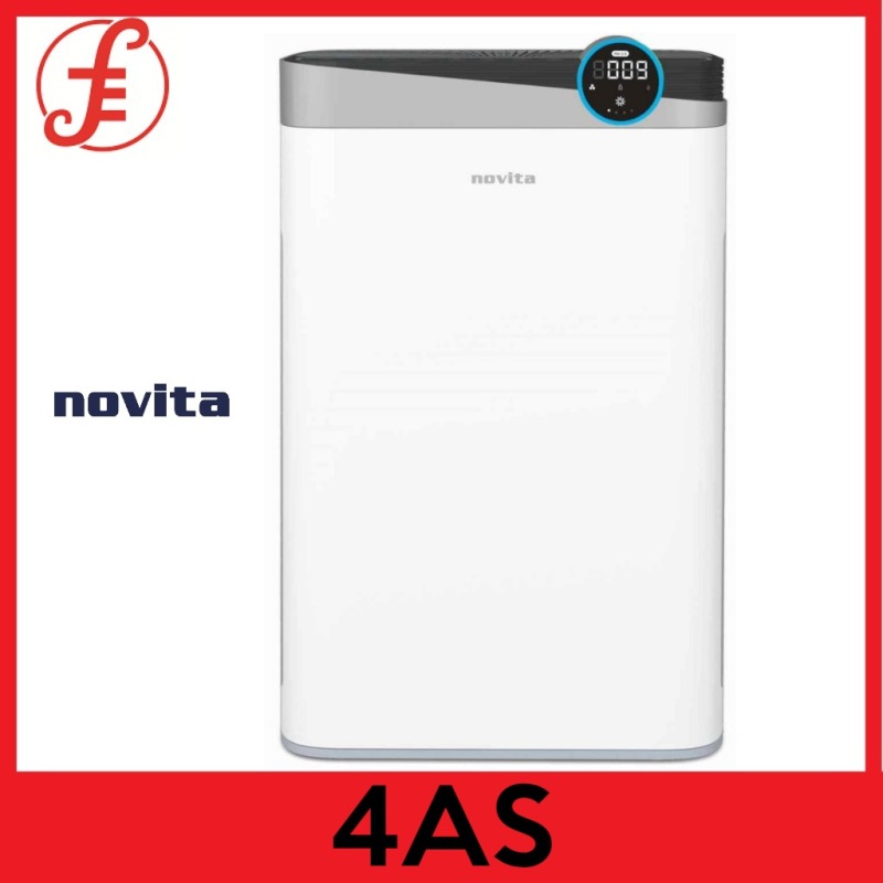 NOVITA A4S 4-IN-1 AIR PURIFIER with 2 bottles of Air Purifying Solution Concentrate (A4S) Singapore