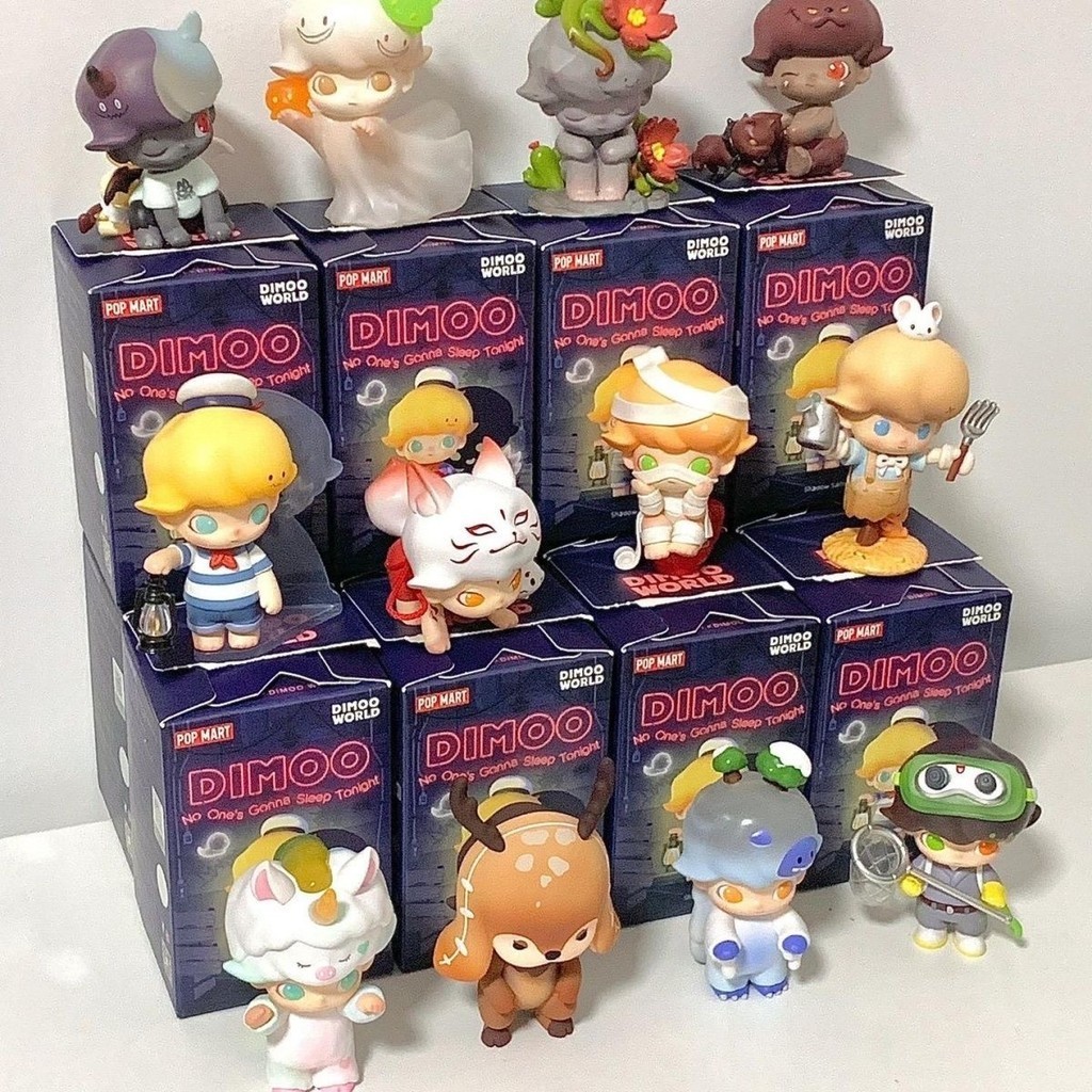【Remastered Version】DIMOO: No One's Gonna Sleep Tonight series cute handmade trendy blind box