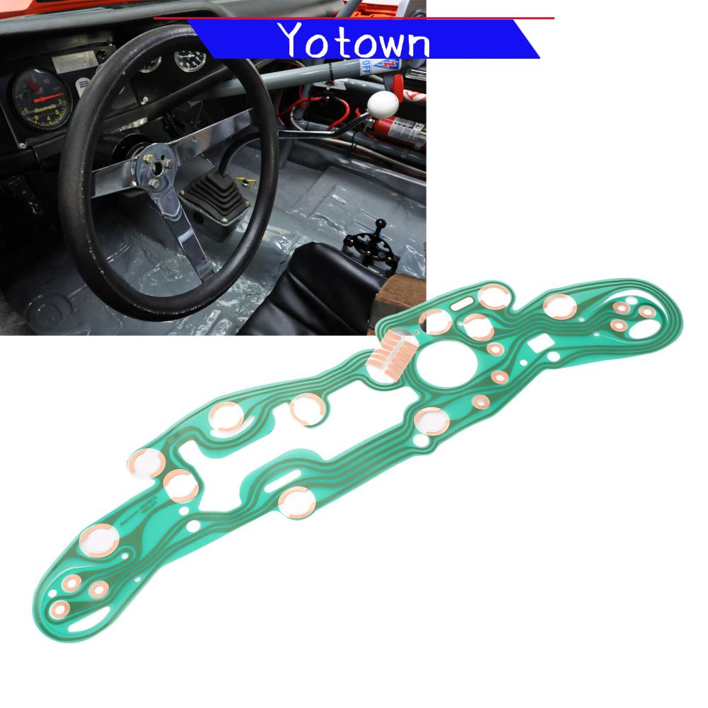 Yotown Bảng điều khiển Bảng mạch in Tương thích với 1970 1981 Đồng hồ đo Chevy Chất liệu PCB U14 Cụm Thay thế trực tiếp Cài đặt Giá 596,000 Đồng*Miễn phí vận chuyển