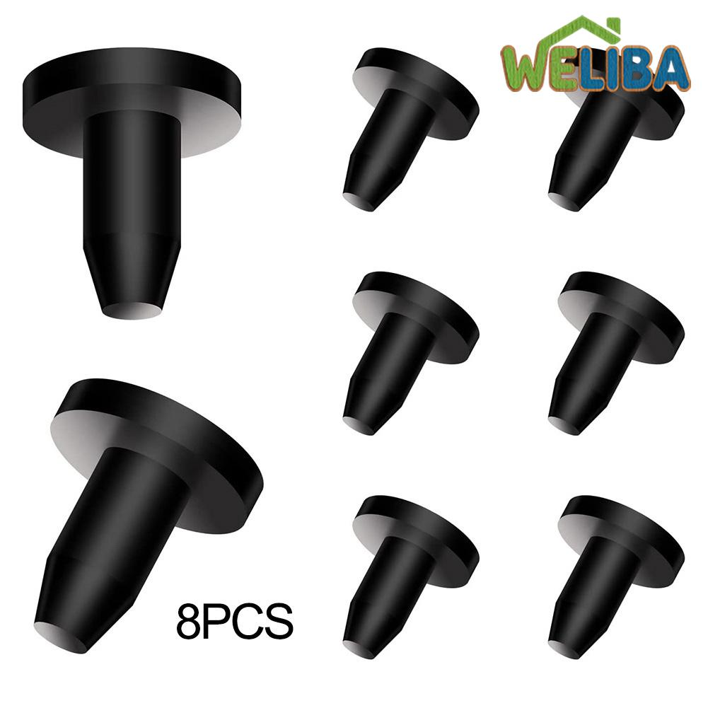 【WELIBA】 8 Pack Kayak Silicone Drain Plugs,For Boat Canoe Hole Plug Pedal Kayak [not miss it][New product release] ราคา 172 บาท*ส่งฟรี