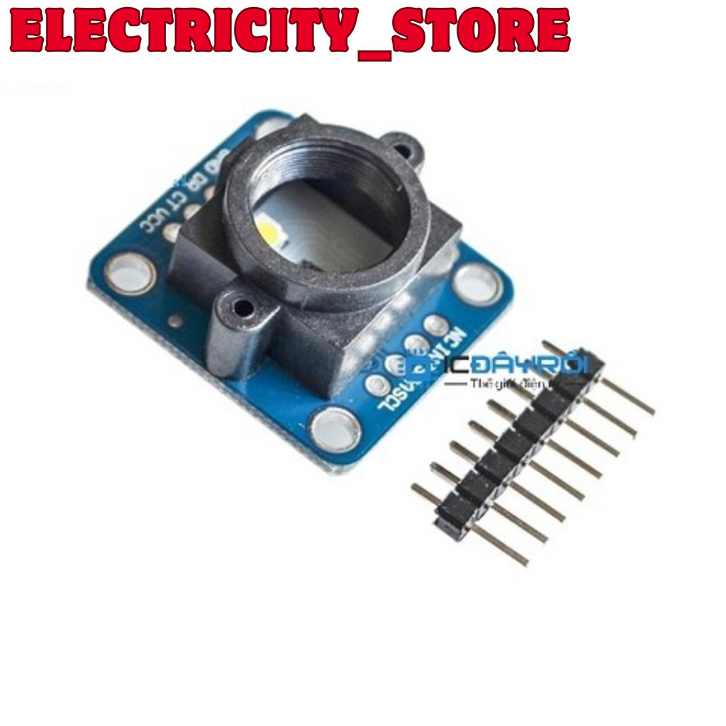 Cảm biến màu sắc TCS34725 giao tiếp I2C và UART