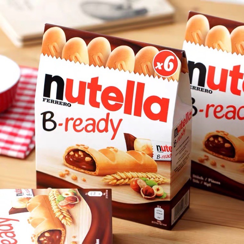 Bánh socola nhân hạt phỉ Nutella B-Ready