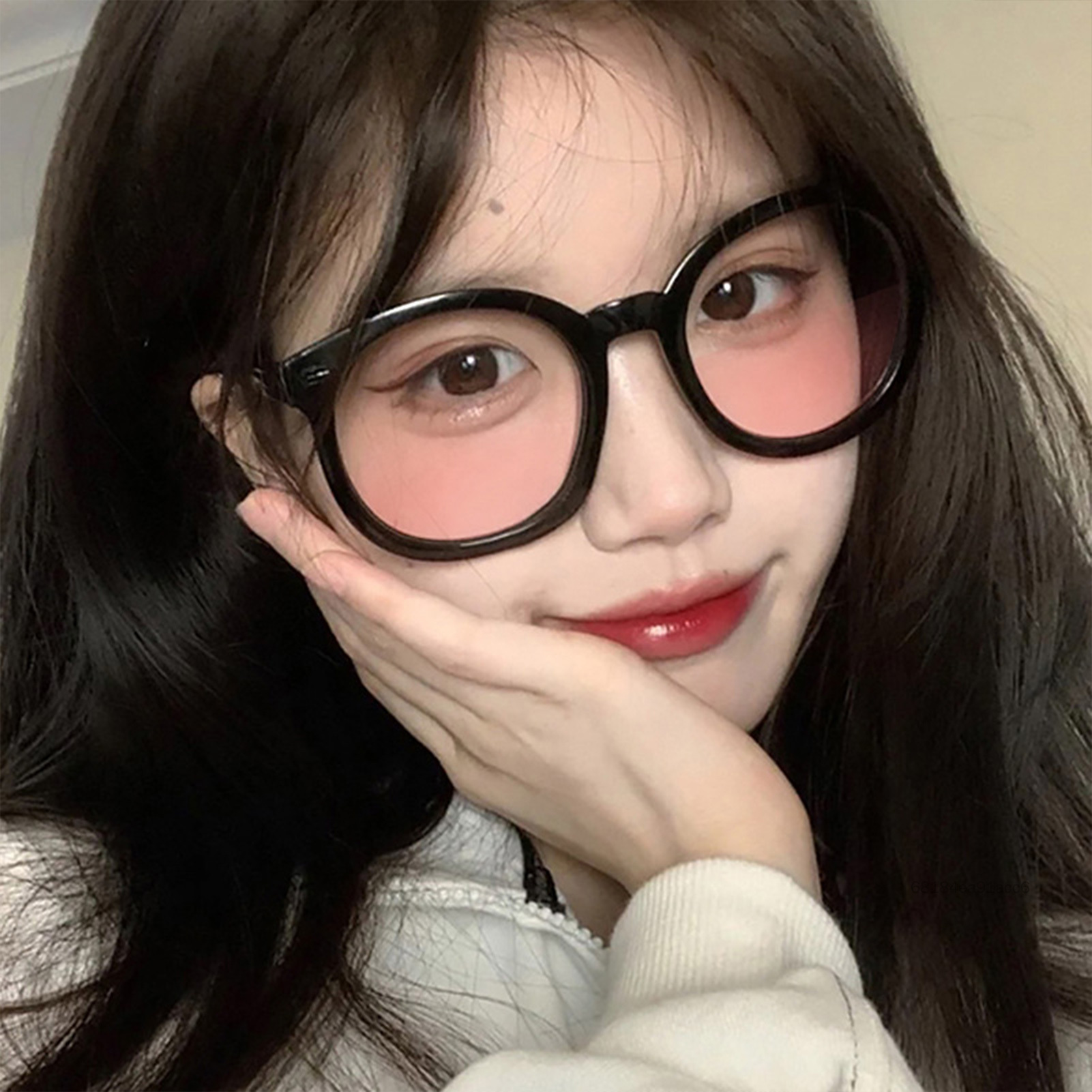Gladient Gradient Kính cận thị Clear Lens Lens Blue Light Chặn kính để chơi game học sinh đọc AF-VN