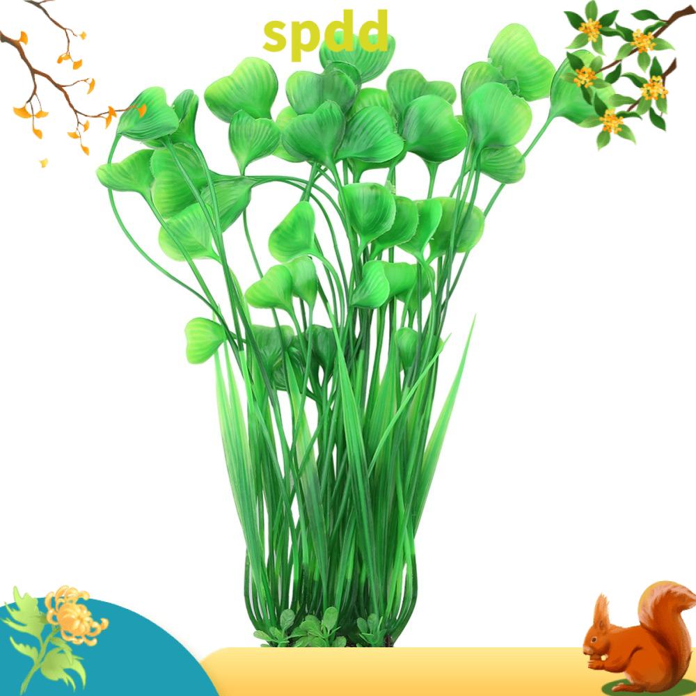 SPDD Nhựa Cây nước nhân tạo Sống động Kích thước lớn Trang trí bể cá Cây giả Màu xanh lá Cây san hô nhân tạo Bể cá