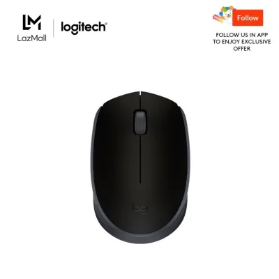 Logitech M170 Wireless Mouse, 2.4 GHz with USB Mini Receiver, Optical Tracking, 12-Months Battery Life, Ambidextrous PC / Mac / Laptop