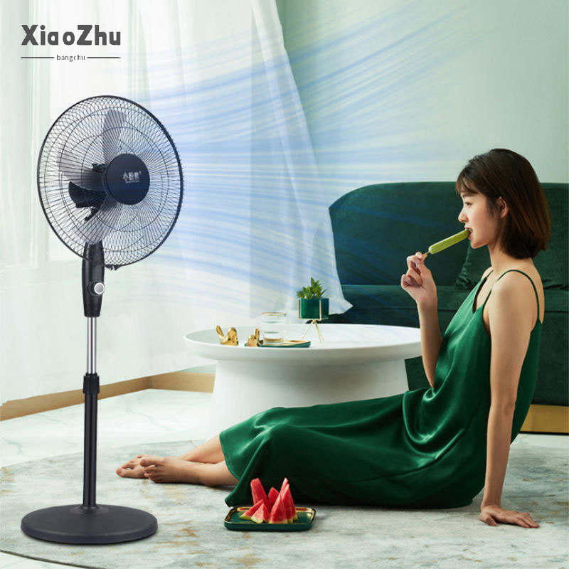 Xiaozhubangchu Quạt Điện Quạt sàn Quạt điện sàn nhà điều khiển từ xa đứng lắc đầu Quạt sàn im lặng