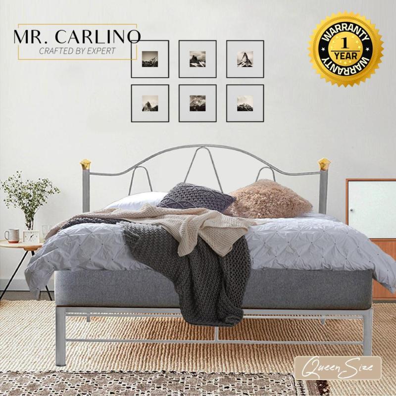 MEDINA 3V Queen Size Metal Bed Frame