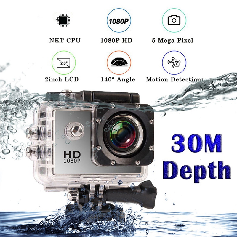 1 Piece Professional Mini Camera Outdoor Sport Helmet Action Camcorder Mini Camera for GoPro