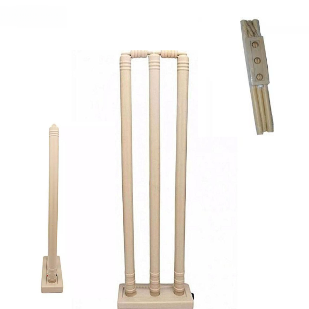New High-Quality Portable Cricket Stumps - Durable Team Sports Accessory
