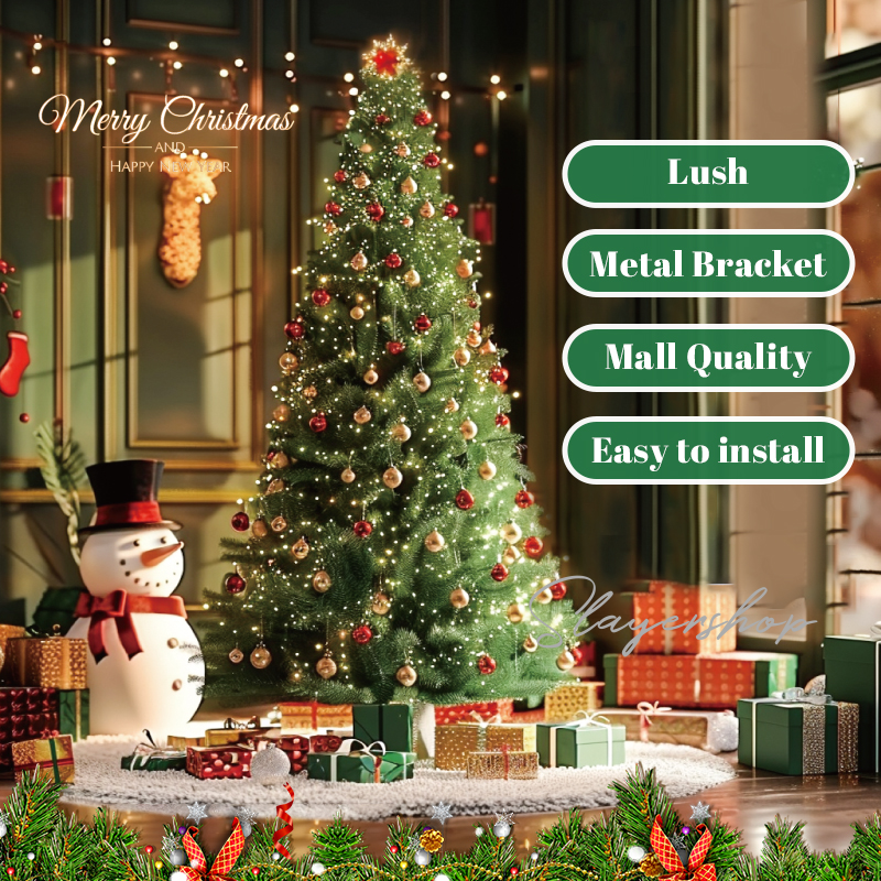 [210CM 180CM 150CM ] Pohon Natal Christmas Tree Besar Pohon Terang Cemara Dekorasi Hiasan Perayaan Hari Natal Harga 324,000 rupiah*Gratis Ongkir