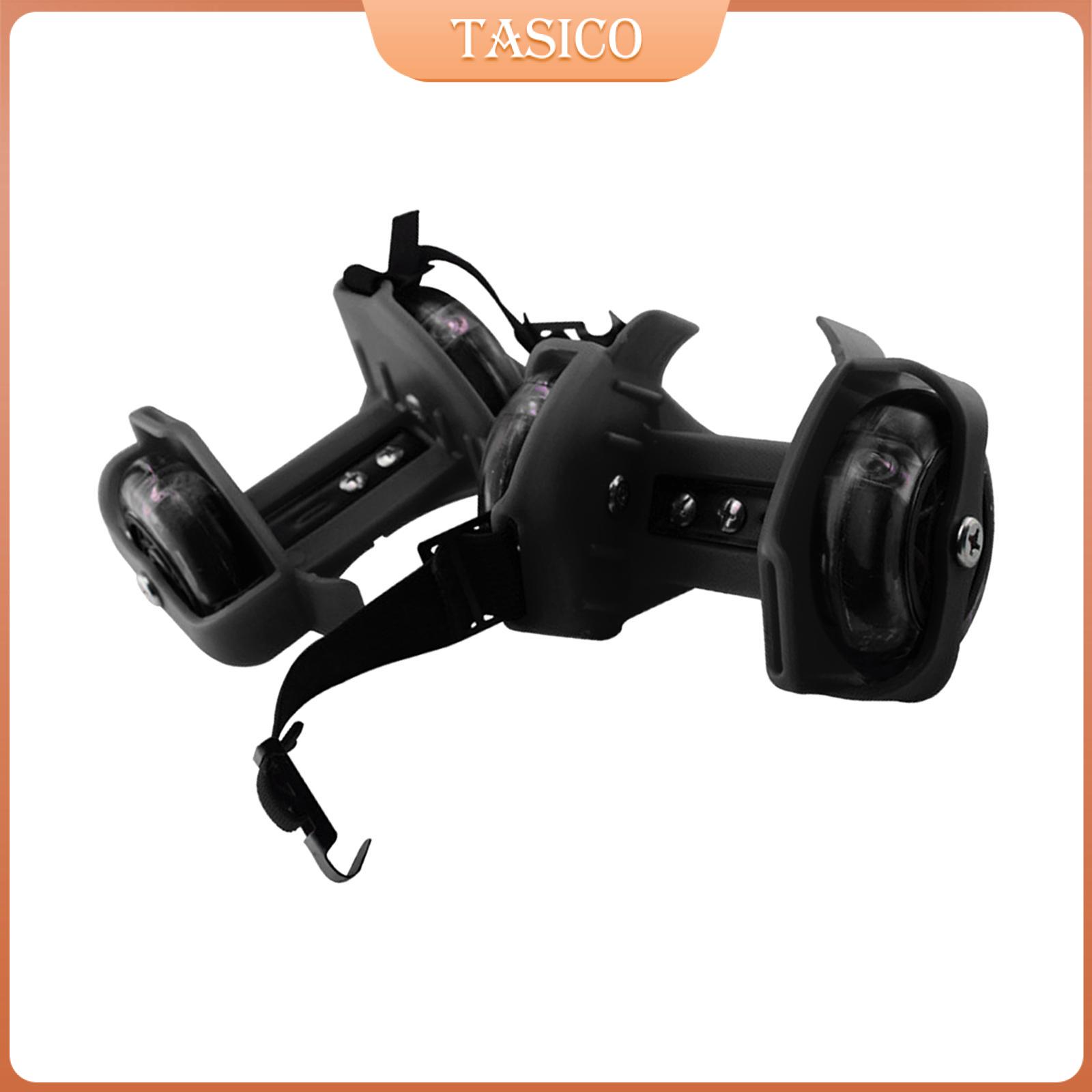Tasico trượt patin với đèn con lăn bánh xe Giày kickrollershoes gót bánh xe