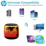 🔥【Readystock】 + Giao hàng miễn phí🔥HP 2024 Loa bluetooth mini xách tay U1 vận chuyển Sony miễn phí Hợp kim không dây khuếch đại hộp
