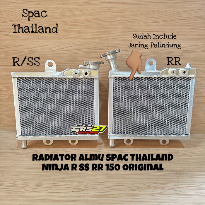 RADIATOR ALMUNIUM ALMU NINJA R RR SS SPAC THAILAND Harga 1,226,000 rupiah*Gratis Ongkir